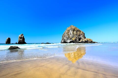 Reflection Rock - Cannon Beach